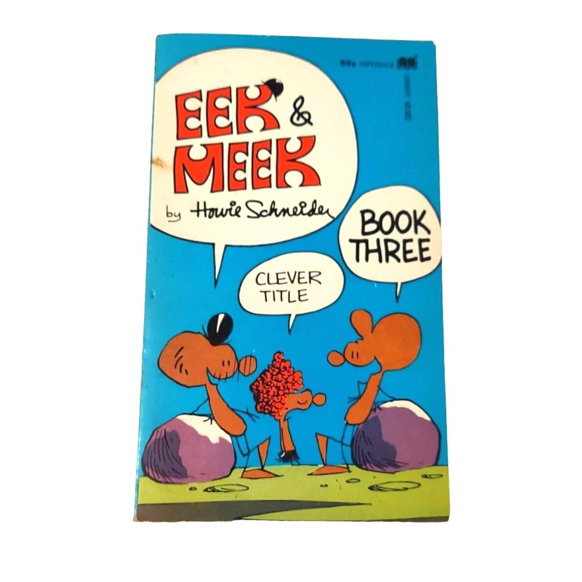 Eek and Meek Howie Schneider Paperback Book #3 Comics Mice Mouse 