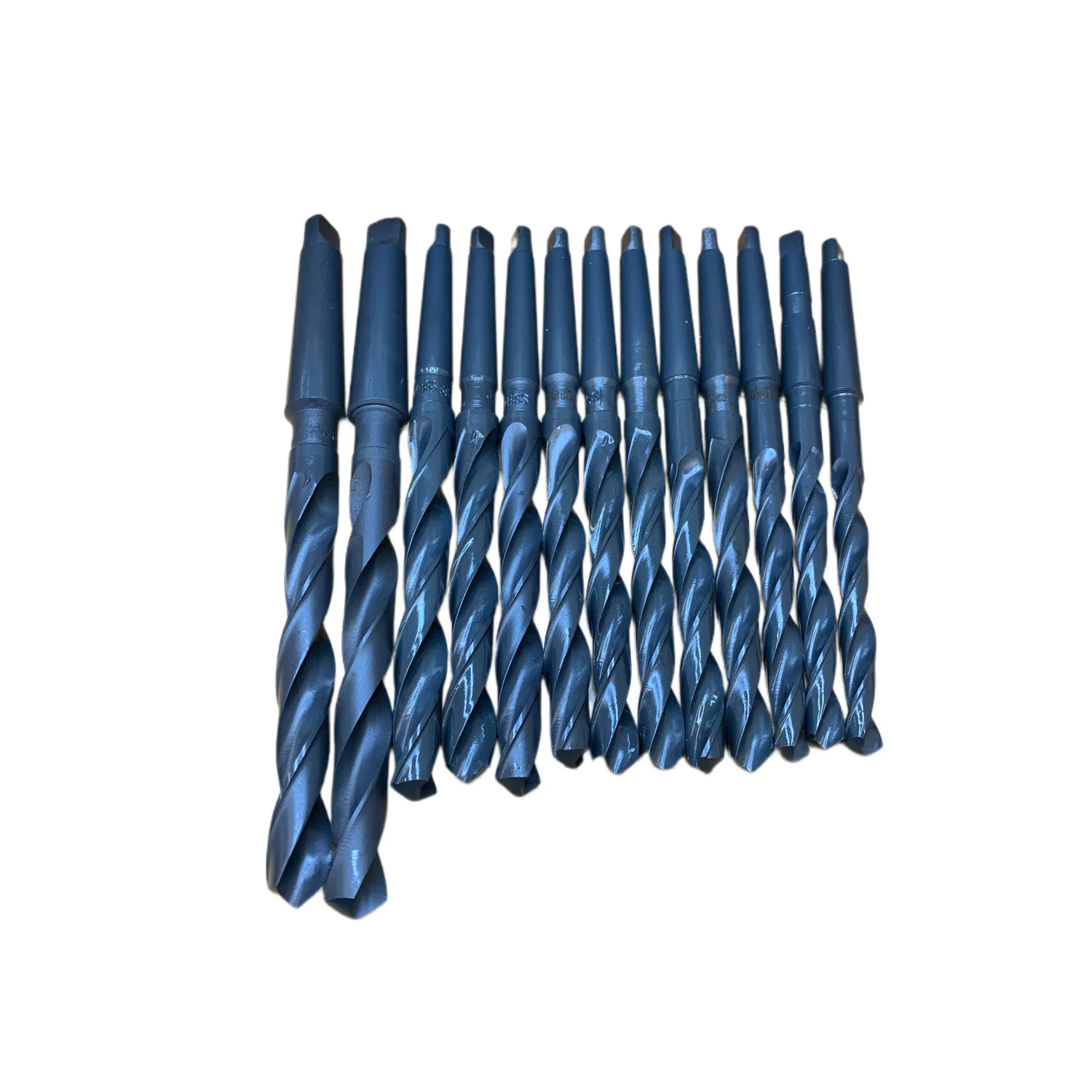 IMPERIAL TAPER SHANK DRILL SET 3/8"" - 39/64 "" HSS 13PC SET 1MT 2MT RDGTOOLS