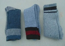 Heavyweight Premium wool cushion boot socks 3-pack, Size L-XL, New,free shipping