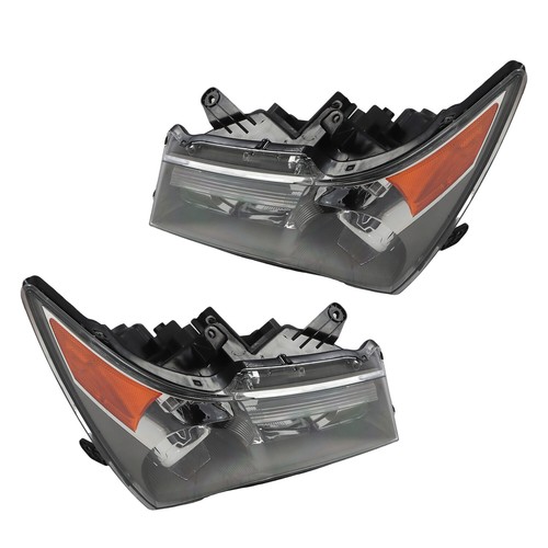 For 2007-2009 Acura MDX Headlights w/o Adaptive HID Headlights Assembly Pair - Picture 5 of 10