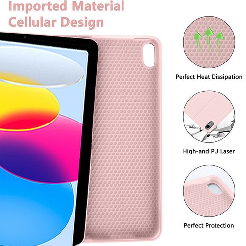 For iPad 5/6/7/8/9/10/11th Gen A16 Air 11 M3 2025 Keyboard Case Bluetooth Mouse - Picture 15 of 64