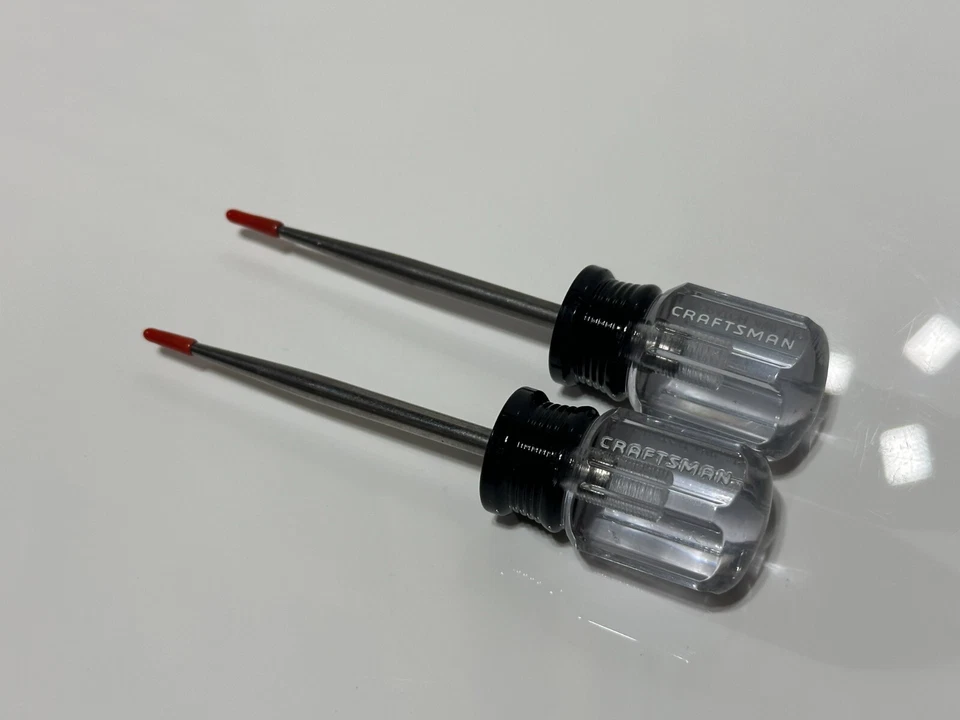 Craftsman Tools USA 2 peças lote 41028 conjunto de ferramentas Black End Scratch Awl Pick (WF) (NOS) - Imagem 3 de 4