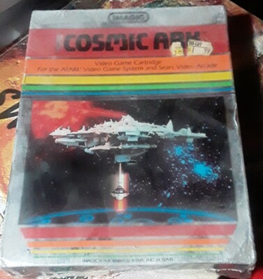 COSMIC ARK   Atari 2600  RARE - NEW - SEALED Game! FREE SHIPPING 
