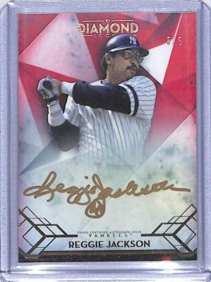 2020 Topps Diamond Icons #AC-RJ Reggie Jackson NM-MT Auto 5/5 Yankees 