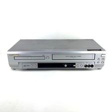 Sylvania SSD803 DVD VHS VCR Combo Player Model SSD803 No Remote Tested