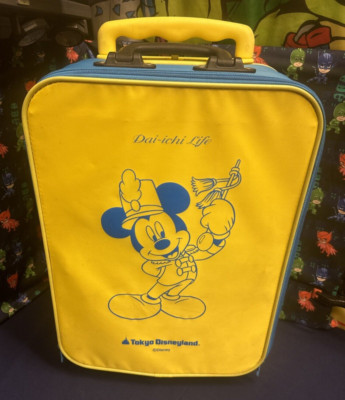 1990s Tokyo Disneyland Dai-Ichi-Life Sponsor Luggage Super Rare