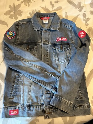 Barbie The Movie Jean Jacket Women's Size Small 💕FROM MATTEL