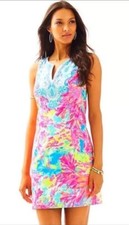 Lilly Pulitzer Fallon Shift Dress Multicolor Palm Beach Coral