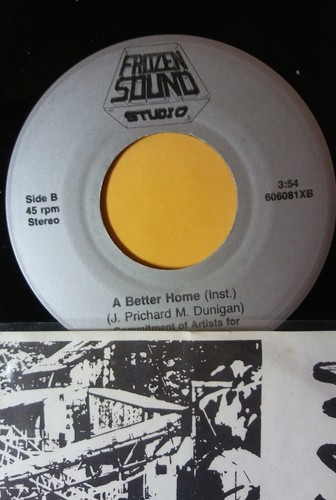 A Better Home 1986 Joe Prichard Frozen Sound Studio 45 West Virginia Coal Miners - Imagen 3 de 3