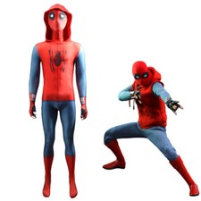 The Homecoming Homemade Spiderman Jumpsuit Spider-man Cosplay Costume Halloween