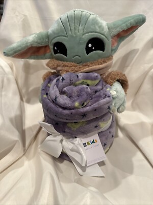 Bed Throws Mandalorian Plush Throw Disney Star Wars Throw Blanket