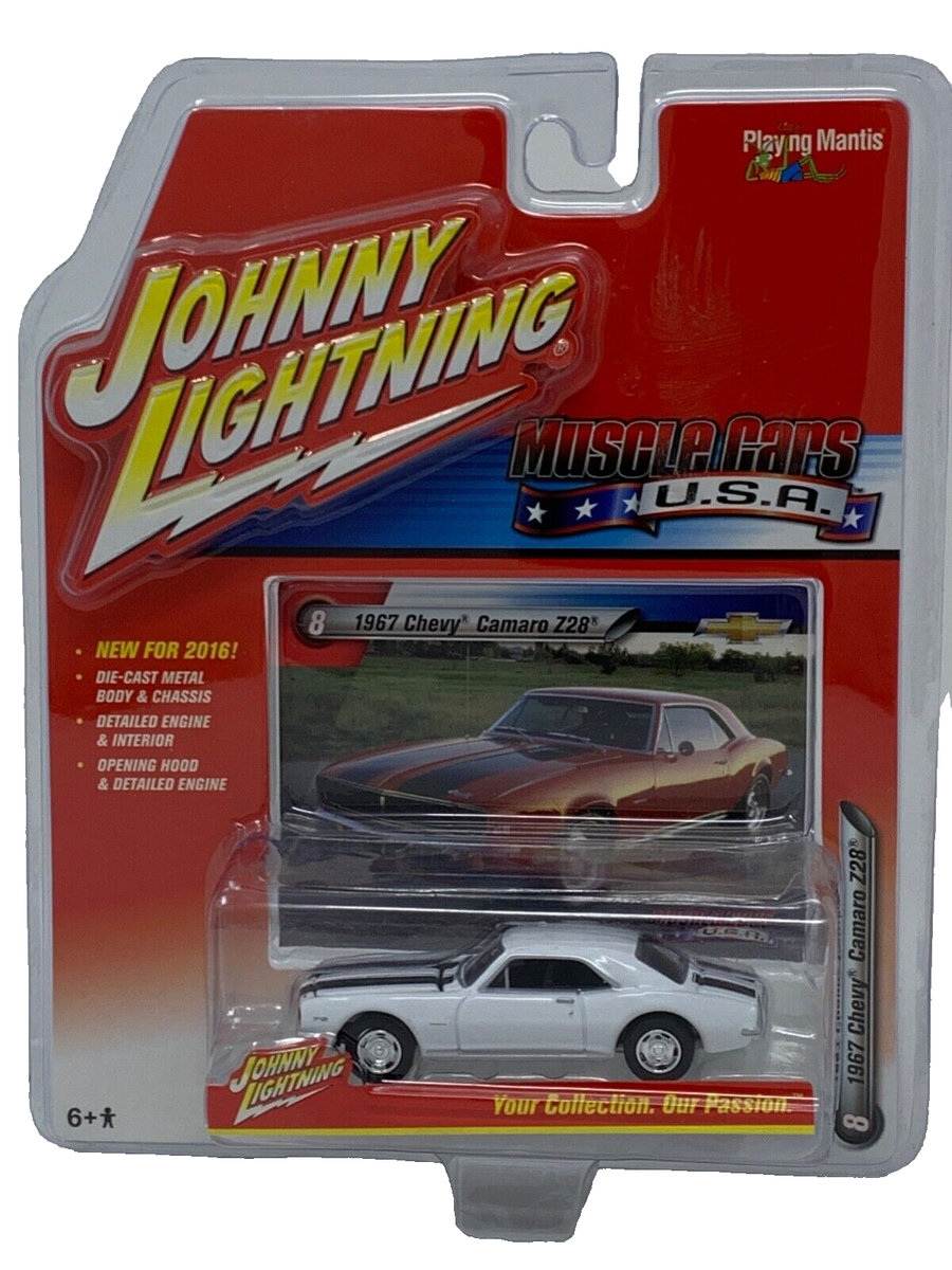 ジョニーライトニング　シボレー　カマロ　Z28　プラスチックモデル風　1/64 ジョニーライトニング シボレー カマロ Z28 プラスチックモデル