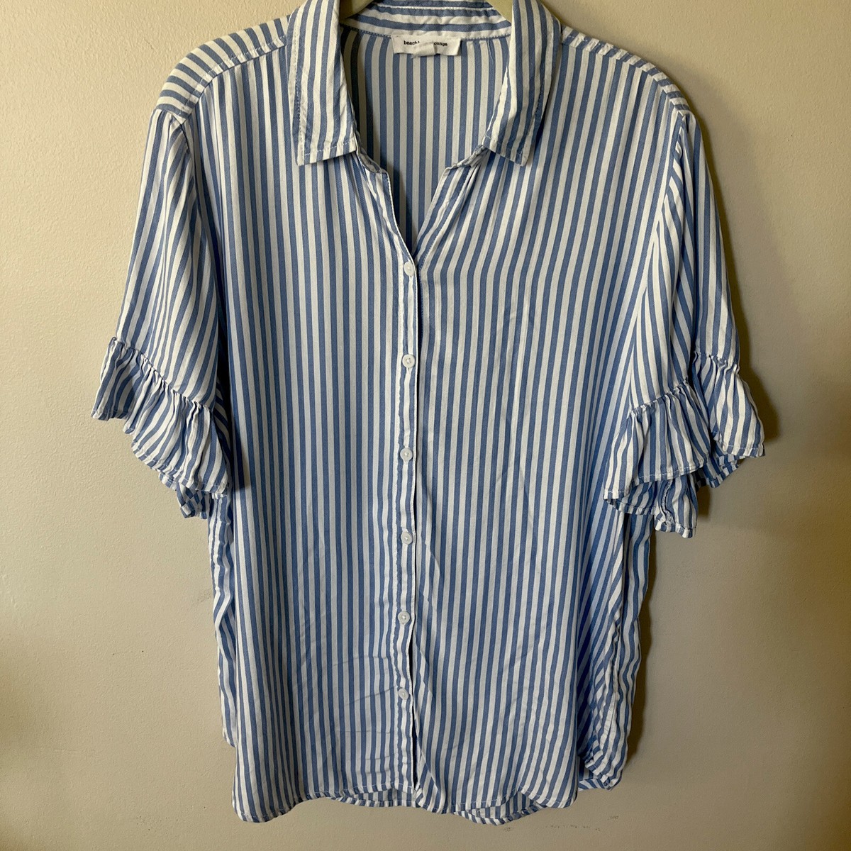 JNH Stripe Mix shirts/Light Blue×Blue 38 Buy Blue Stripe/White Fitted Stretch Essential Long Sleeve Shirts