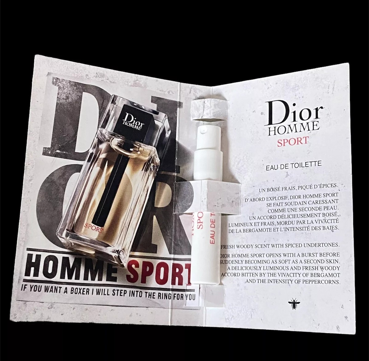 Dior Sample Spray 6-Pc Travel/Gift Set Homme Sport EDT Sauvage EDP