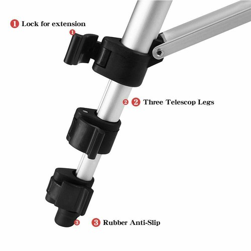 Professional Camera Tripod Stand Cell Phone Holder Mount for iPhone13 Samsung21 - Picture 8 of 12