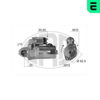 ERA Anlasser Starter 2.2Kw FüR Mercedes-Benz Saloon Kombi T-Model 190