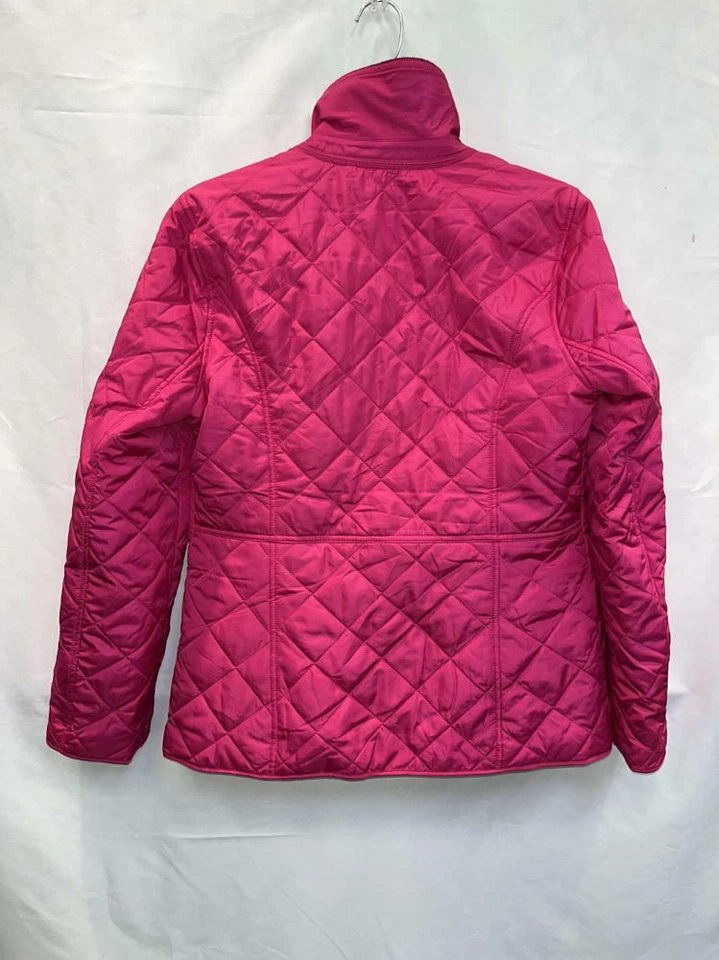 MSRP $100 Charter Club Quilted Corduroy-Trim Jacket Berry Cool Pink Size XS - Image 2 of 3