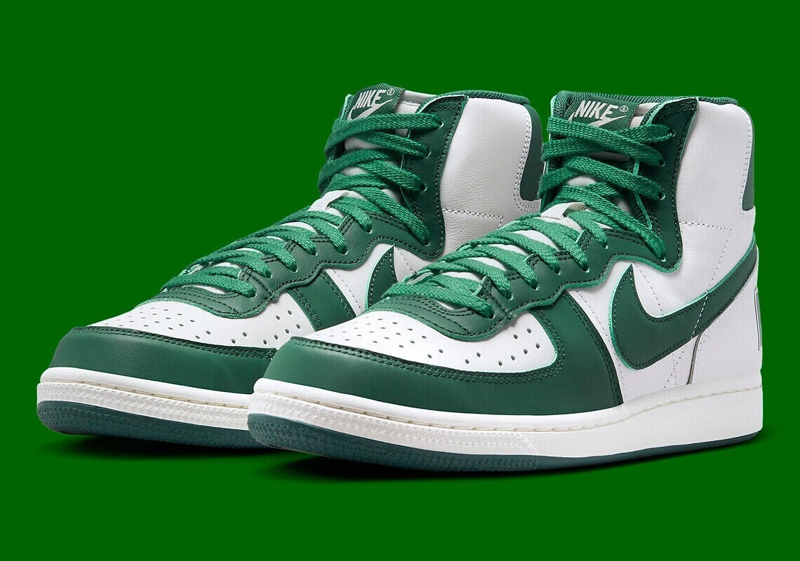 Nike Terminator High Noble Green White Sail Shoes FD0650-100 Men's