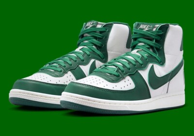 Nike Terminator High Noble Green White Sail Shoes FD0650-100 Nike Terminator High Noble Green White Sail Shoes FD0650-100