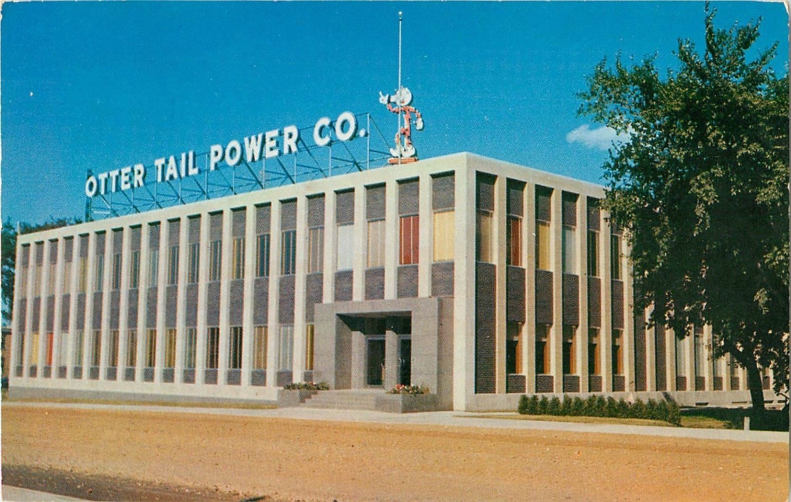 1959 Ottertail Power Company, Reddy Kilowatt, Fergus Falls, Minnesota