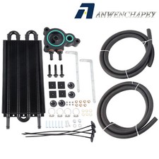 New Black For 2016 Honda Civic 1.5t Cvt Etl Coupe Transmission Oil Cooler Kit Us