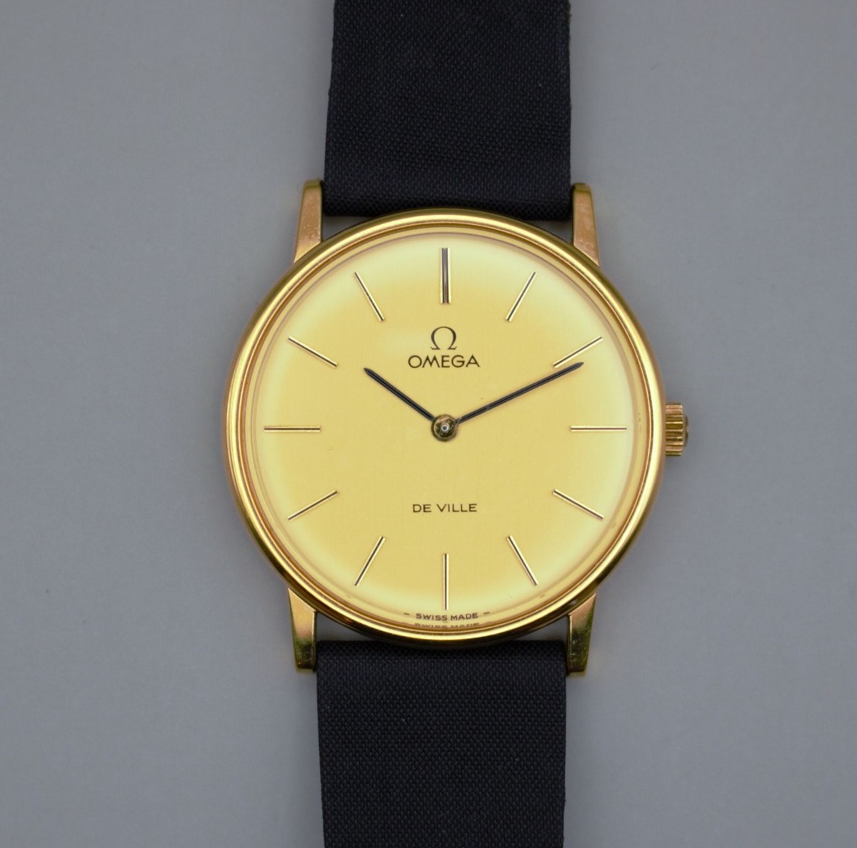 Omega De Ville Gold Manual Winding Mens Watch Authentic Working | eBay