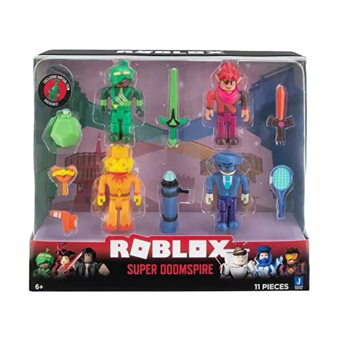 Roblox Action Collection - Super Doomspire Four Figure Pack Roblox Action Collection - Super Doomspire Four Figure Pack