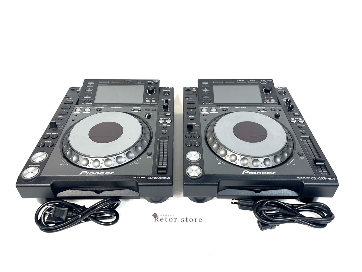 Pioneer CDJ-2000 マルチプレーヤー ① ㊁セット