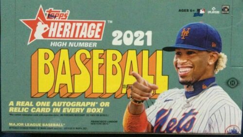 2021 Topps Heritage High Number Baseball Factory Sealed Hobby Box - Picture 1 of 1