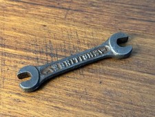 Vintage "BRITISH" 1/16"W x 3/32" WHITWORTH Miniature Spanner Wrench Cat Tool Kit