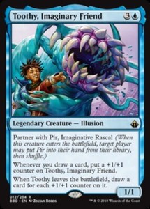 Toothy, Imaginary Friend 012/254 Battlebond Rare MTG