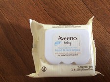 Baby Wipes with Oat Extract  Aloe Fragrance-Free Hand  Face, Cleansing 4-Pack