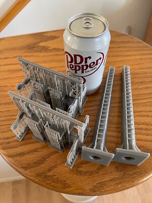 O Scale Gondola untrimmed Ski lift Tower model rail road