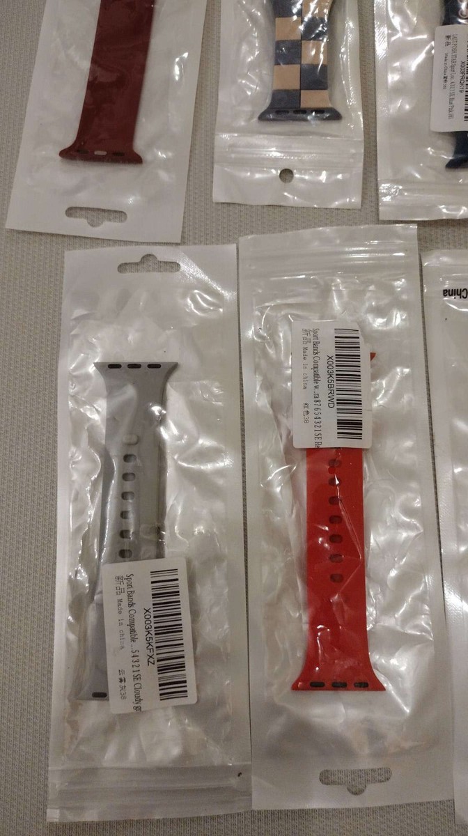 Wholesale Bulk Lot 12 NEW iPhone Compatible Smart Watch Bands  display picture 1