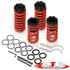 Red Suspension Coilover Sleeve Lowering Springs For 2000-2005 Mitsubishi Eclipse Red Suspension Coilover Sleeve Lowering Springs For 2000-2005 Mitsubishi Eclipse