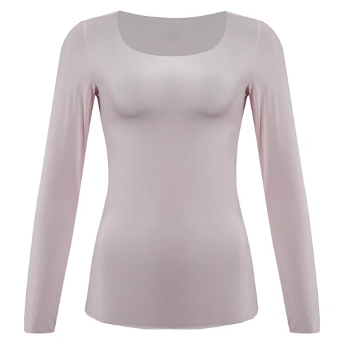 Damen Langarmshirt Warm Basic Kompression Oberteil Shirt- - Bild 110 von 113