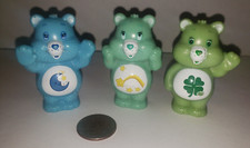 Vintage Care Bears TCFC Figures Figurines Lot Bedtime Luck Wish Bear Cake Topper