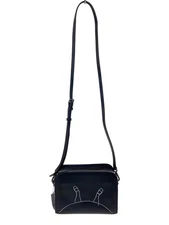 MARC BY MARC JACOBS Disney Shoulder Bag Leather BLK
