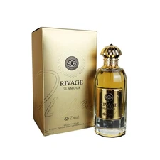 Zakat Rivage Gamour Eau de Parfum Spray for Unisex, 3.4 Fl Oz (100 ml)