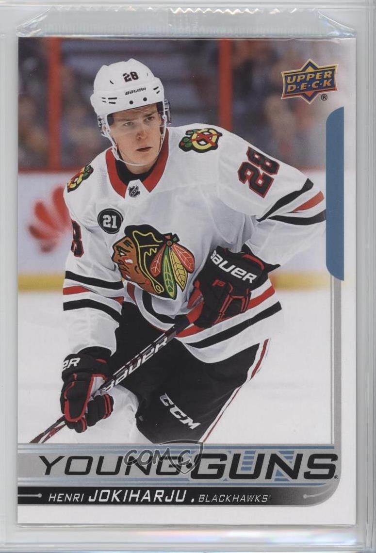 2018-19 Upper Deck Young Guns Jumbo Henri Jokiharju #230 Rookie RC 2a8