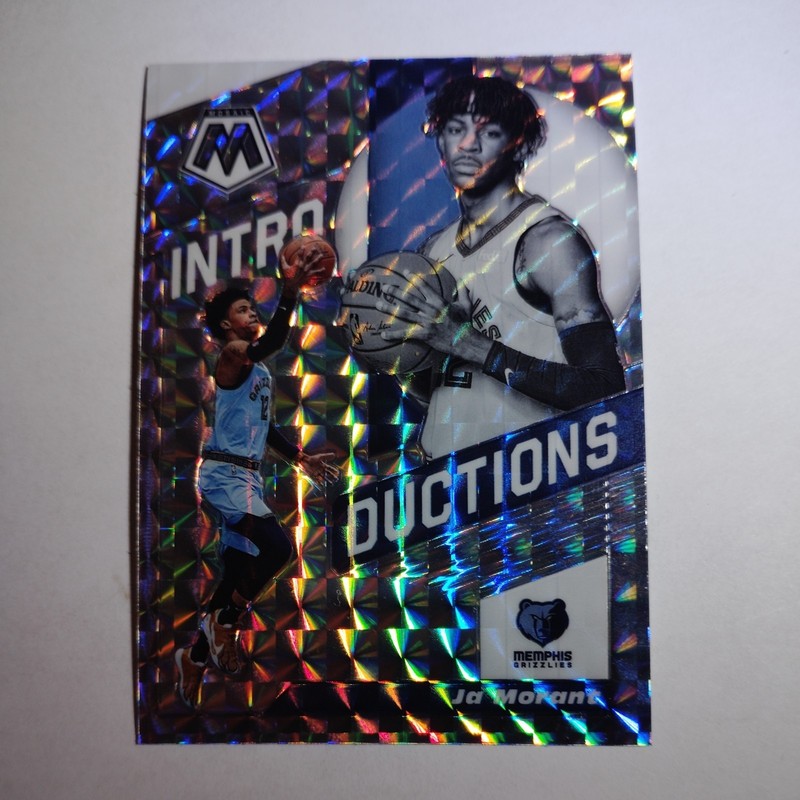 2019-20 Panini Mosaic Introductions Silver Prizm Ja Morant #7 Rookie RC 7