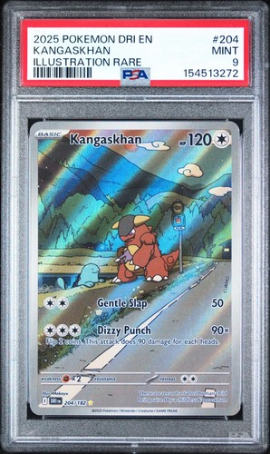 Kangaskhan graded PSA 9 for sale on eBay