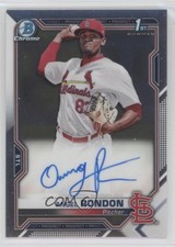 2021 Bowman Chrome Prospect Auto Angel Rondon #CPA-ARO Auto 10no