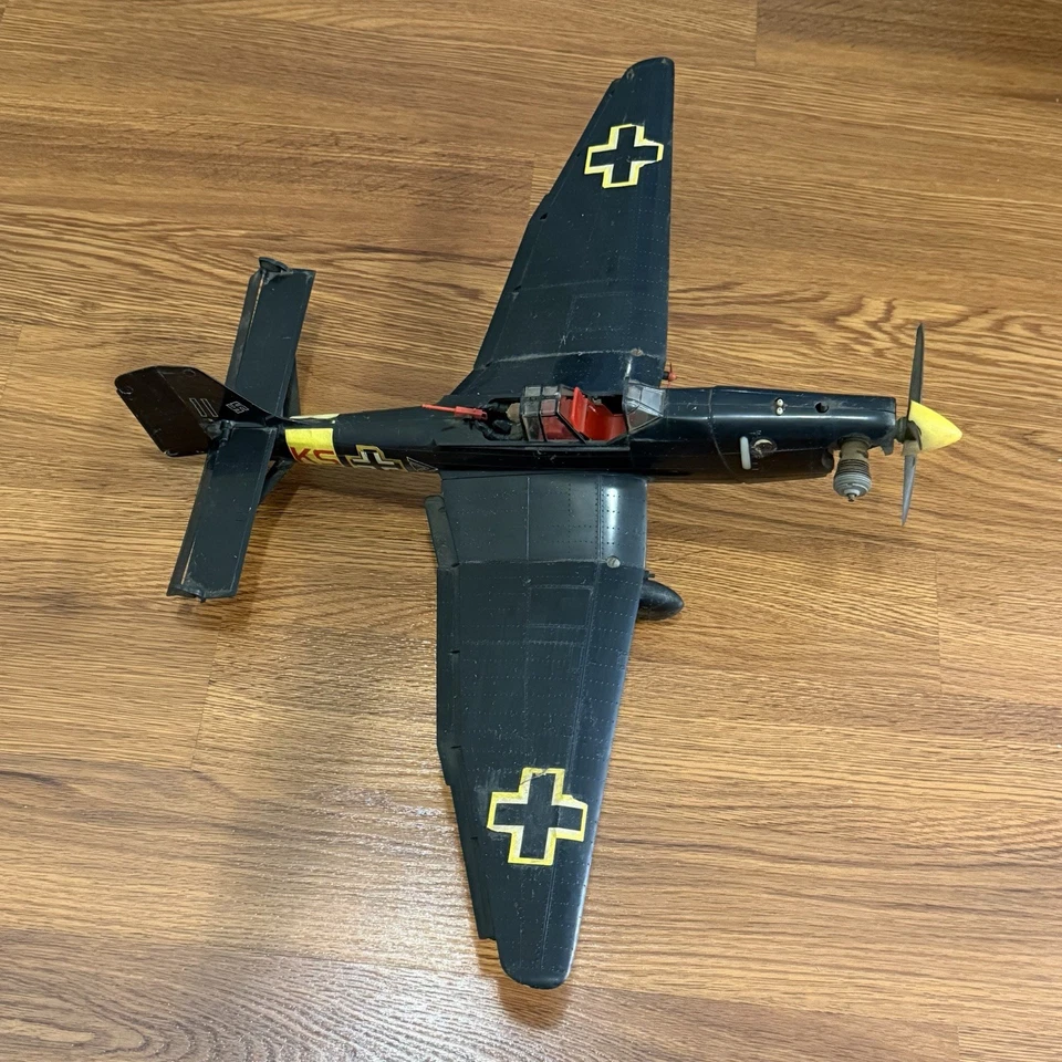 Vintage Cox Thimble Drome Ju 87 Stuka .049 Control Line Airplane Untested - Image 4 of 4