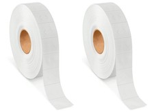 2 Rolls Pricing Labels for Monarch 1136 -Line Pricemarker - 3,500 Labels White 