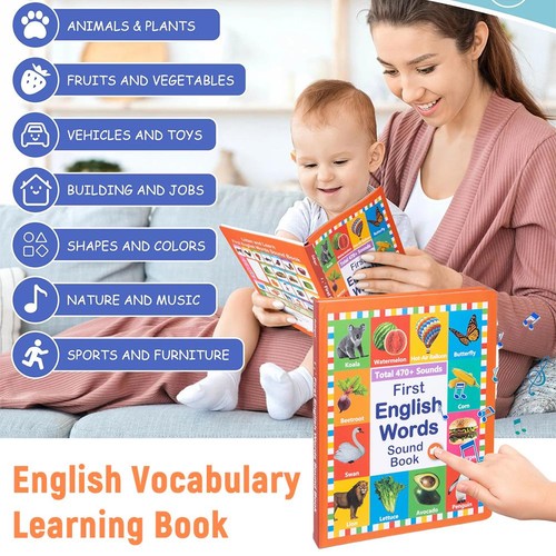 My First English Sound Toy – 470 Words,21 Themes, Fun Word Game New Hot Sale' - Picture 4 of 16
