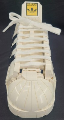 LEGO 10282 Adidas Original Superstar Shelltoe White Lace Brick
