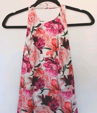 NWT L'Atiste by Amy Sz S Maxi Wedding Guess Floral Halter Mermaid Dress