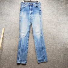 Vtg Wrangler Jeans Men's Size 32x38 936DEN Cowboy Cut Slim Fit Straight Leg