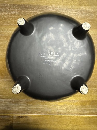 Rae Dunn "Witch’s Brew" Black Cauldron FOOD SAFE Rare HTF Spooky Decor - Picture 8 of 11